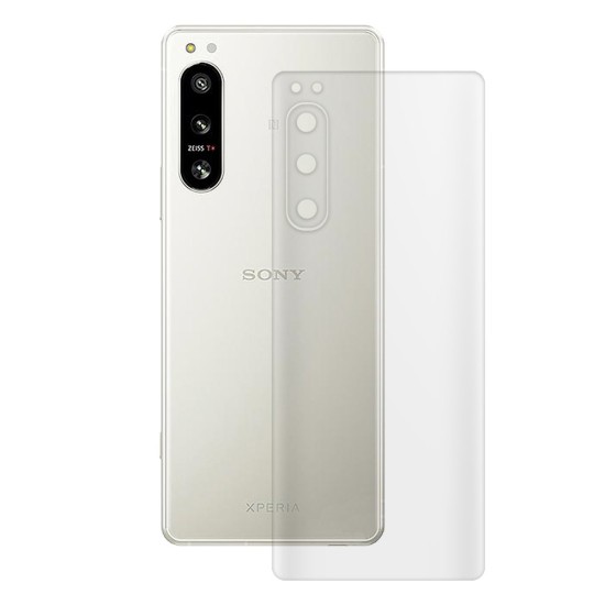 Folie spate mata SILKASE pentru Sony Xperia 5 IV, protectie spate, silicon (Xperia 5 IV, F5199) by www.silkase.ro