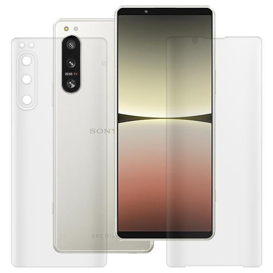 Set 2 folii mate SILKASE pentru Sony Xperia 5 IV, protectie telefon,silicon (Xperia 5 IV, F5200) by www.silkase.ro