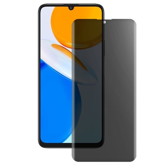 Folie privacy mata SILKASE pentru HONOR X7, protectie ecran, silicon (X7, F5210) by www.silkase.ro