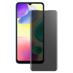 Folie privacy mata SILKASE pentru Xiaomi Redmi 10A, protectie ecran, silicon