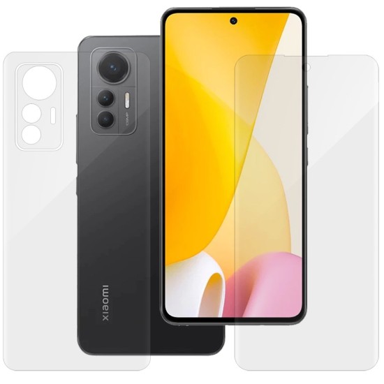 Set 2 folii SILKASE pentru Xiaomi 12 Lite, protectie telefon,silicon regenerabil (SILKASE, Set Folii Lucioase) by www.silkase.ro Set 2 folii SILKASE pentru Xiaomi 12 Lite, protectie telefon,silicon regenerabil (12 Lite, F5045) by www.silkase.ro