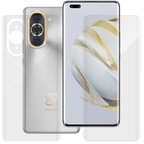 Set 2 folii SILKASE pentru Huawei Nova 10, protectie telefon,silicon regenerabil (Nova 10, F5053) by www.silkase.ro