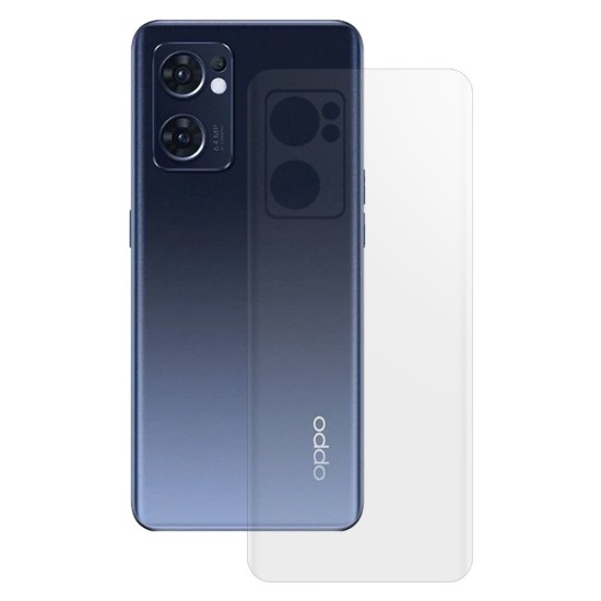Folie spate mata SILKASE pentru Oppo Find X5 Lite, protectie spate, silicon (Find X5 Lite, F5063) by www.silkase.ro