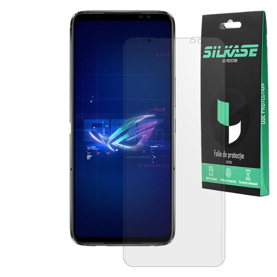 Folie mata SILKASE pentru ASUS ROG Phone 6/6 Pro, protectie ecran,silicon (SILKASE, Folie Silicon Fata Mata) by www.silkase.ro Folie mata SILKASE pentru ASUS ROG Phone 6/6 Pro, protectie ecran,silicon (ROG Phone 6, F4932) by www.silkase.ro