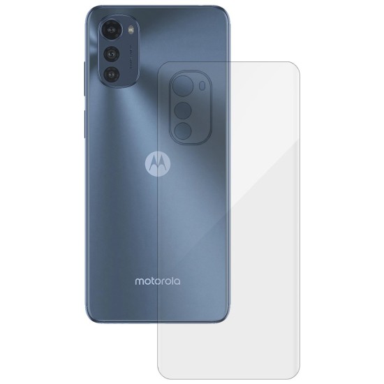 Folie spate SILKASE pentru Motorola Moto E32, protectie spate, silicon regenerabil (Moto E32, F4881) by www.silkase.ro