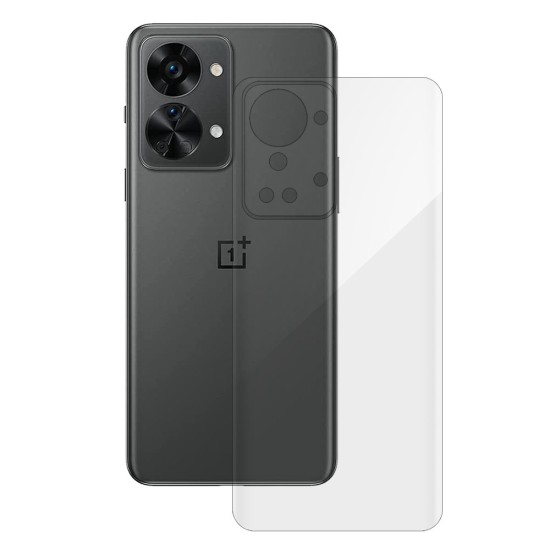 Folie spate SILKASE pentru OnePlus Nord 2T, protectie spate, silicon regenerabil (Telefoane OnePlus, F4914) by www.silkase.ro
