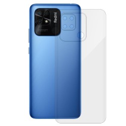 Folie spate SILKASE pentru Xiaomi Redmi 10C, protectie spate, silicon regenerabil
