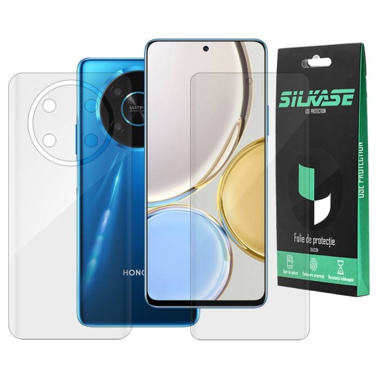 Set 2 folii SILKASE pentru HONOR Magic 4 Lite, protectie telefon, silicon regenerabil (SILKASE, Magic4 Lite) by www.silkase.ro Set 2 folii SILKASE pentru HONOR Magic 4 Lite, protectie telefon, silicon regenerabil (Magic4 Lite, F4962) by www.silkase.ro