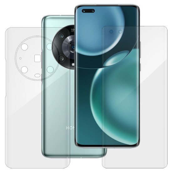 Set 2 folii SILKASE pentru HONOR Magic 4 Pro, protectie telefon,silicon regenerabil (SILKASE, Magic4 Pro) by www.silkase.ro Set 2 folii SILKASE pentru HONOR Magic 4 Pro, protectie telefon,silicon regenerabil (Magic4 Pro, F4954) by www.silkase.ro