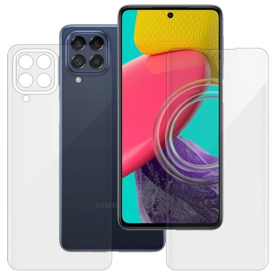 Set 2 folii SILKASE pentru Samsung Galaxy M53 5G, protectie telefon,silicon regenerabil (SILKASE, Telefoane Samsung) by www.silkase.ro Set 2 folii SILKASE pentru Samsung Galaxy M53 5G, protectie telefon,silicon regenerabil (Telefoane Samsung, F4842) by www.silkase.ro