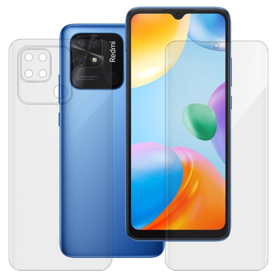 Set 2 folii SILKASE pentru Xiaomi Redmi 10C, protectie telefon,silicon regenerabil (SILKASE, Set Folii Lucioase) by www.silkase.ro Set 2 folii SILKASE pentru Xiaomi Redmi 10C, protectie telefon,silicon regenerabil (Redmi 10C, F4850) by www.silkase.ro