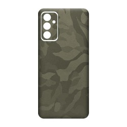 Folie skin SILKASE pentru Samsung Galaxy F13, camo verde, protectie spate telefon Folie skin SILKASE pentru Samsung Galaxy F13, camo verde, protectie spate telefon