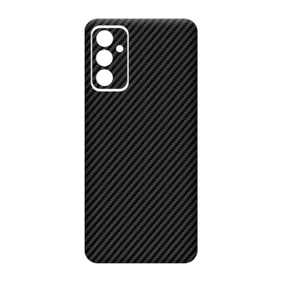 Folie skin SILKASE pentru Samsung Galaxy F13, carbon, protectie spate telefon (Telefoane Samsung, S0748) by www.silkase.ro
