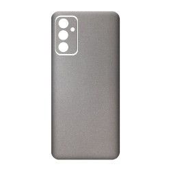 Folie skin SILKASE pentru Samsung Galaxy F13, gri deschis, protectie spate telefon Folie skin SILKASE pentru Samsung Galaxy F13, gri deschis, protectie spate telefon