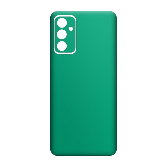 Folie skin SILKASE pentru Samsung Galaxy F13, turcoaz mat, protectie spate telefon (Telefoane Samsung, S0755) by www.silkase.ro