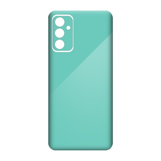 Folie skin SILKASE pentru Samsung Galaxy F13, turcoaz lucios, protectie spate telefon (Telefoane Samsung, S0760) by www.silkase.ro