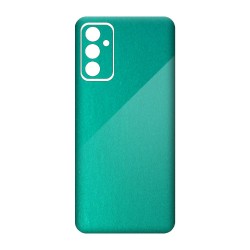 Folie skin SILKASE pentru Samsung Galaxy F13, turcoaz metalic, protectie spate telefon