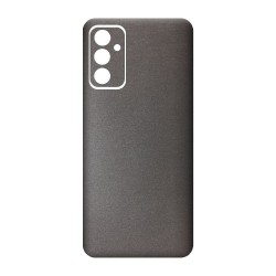 Folie skin SILKASE pentru Samsung Galaxy M13, gri brushed, protectie spate telefon Folie skin SILKASE pentru Samsung Galaxy M13, gri brushed, protectie spate telefon