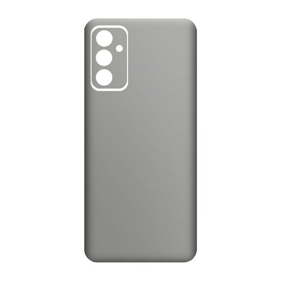Folie skin SILKASE pentru Samsung Galaxy M13, gri ice, protectie spate telefon (Telefoane Samsung, S0776) by www.silkase.ro
