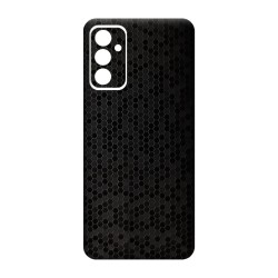 Folie skin SILKASE pentru Samsung Galaxy M13, negru hexa, protectie spate telefon Folie skin SILKASE pentru Samsung Galaxy M13, negru hexa, protectie spate telefon