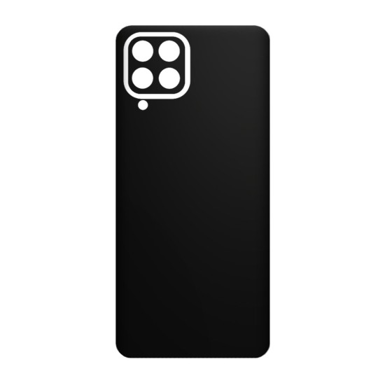 Folie skin SILKASE pentru Samsung Galaxy M13, negru mat, protectie spate telefon (Telefoane Samsung, S0781) by www.silkase.ro