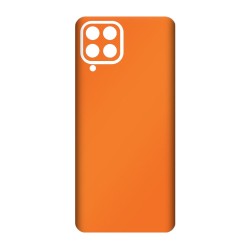Folie skin SILKASE pentru Samsung Galaxy M13, portocaliu mat, protectie spate telefon Folie skin SILKASE pentru Samsung Galaxy M13, portocaliu mat, protectie spate telefon