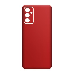 Folie skin SILKASE pentru Samsung Galaxy M13, rosu mat, protectie spate telefon