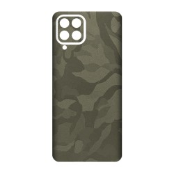 Folie skin SILKASE pentru Samsung Galaxy M53 5G, camo verde, protectie spate telefon Folie skin SILKASE pentru Samsung Galaxy M53 5G, camo verde, protectie spate telefon
