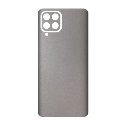 Folie skin SILKASE pentru Samsung Galaxy M53 5G, gri deschis, protectie spate telefon Folie skin SILKASE pentru Samsung Galaxy M53 5G, gri deschis, protectie spate telefon