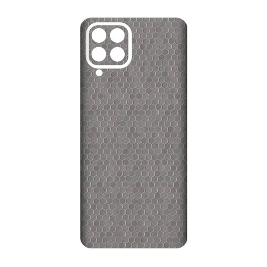Folie skin SILKASE pentru Samsung Galaxy M53 5G, gri hexa, protectie spate telefon (SILKASE, Telefoane Samsung) by www.silkase.ro Folie skin SILKASE pentru Samsung Galaxy M53 5G, gri hexa, protectie spate telefon (Telefoane Samsung, S0799) by www.silkase.ro