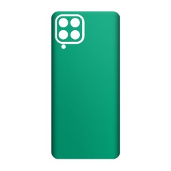 Folie skin SILKASE pentru Samsung Galaxy M53 5G, turcoaz mat, protectie spate telefon