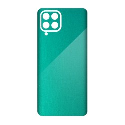 Folie skin SILKASE pentru Samsung Galaxy M53 5G, turcoaz metalic, protectie spate telefon