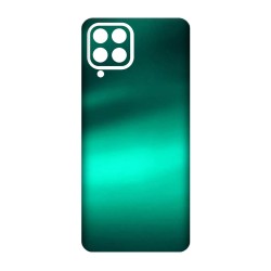 Folie skin SILKASE pentru Samsung Galaxy M53 5G, verde emerald, protectie spate telefon