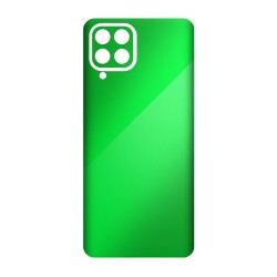 Folie skin SILKASE pentru Samsung Galaxy M53 5G, verde aprins, protectie spate telefon