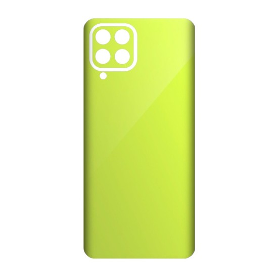 Folie skin SILKASE pentru Samsung Galaxy M53 5G, galben viu, protectie spate telefon (Telefoane Samsung, S0813) by www.silkase.ro