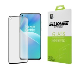 Folie sticla mata SILKASE pentru Oneplus Nord 2T, Full Glue, Full display, negru