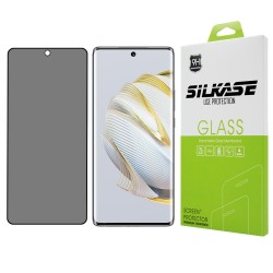 Folie sticla privacy SILKASE pentru Huawei Nova 10, Full Glue, Full display, negru Folie sticla privacy SILKASE pentru Huawei Nova 10, Full Glue, Full display, negru