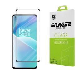 Folie sticla SILKASE pentru Oneplus Nord 2T, Full Glue, Full display, negru