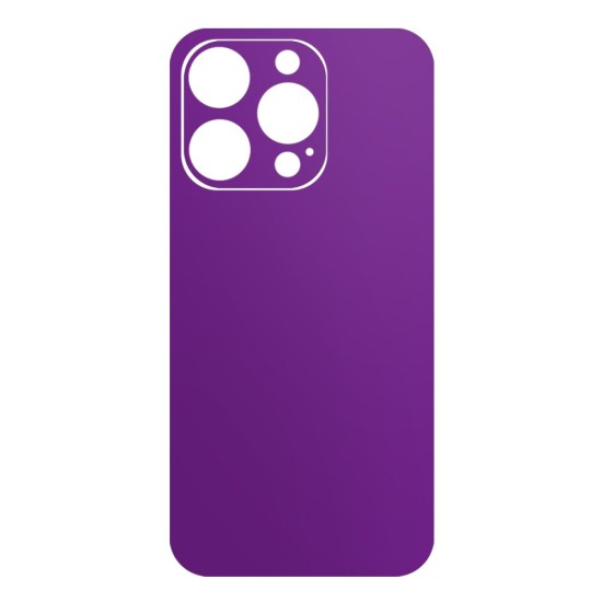 Folie skin SILKASE pentru Apple iPhone 14 Pro, violet mat, protectie spate telefon (SILKASE, iPhone 14 Pro) by www.silkase.ro Folie skin SILKASE pentru Apple iPhone 14 Pro, violet mat, protectie spate telefon (iPhone 14 Pro, S0886) by www.silkase.ro