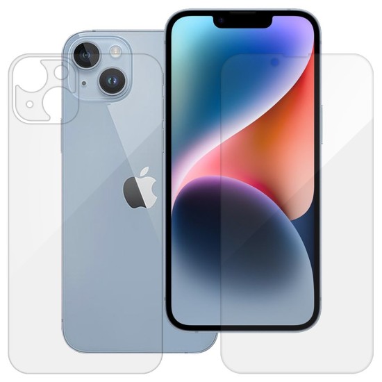 Set 2 folii SILKASE pentru Apple iPhone 14 Plus, protectie telefon,silicon regenerabil (SILKASE, iPhone 14 Plus) by www.silkase.ro Set 2 folii SILKASE pentru Apple iPhone 14 Plus, protectie telefon,silicon regenerabil (iPhone 14 Plus, F5101) by www.silkase.ro