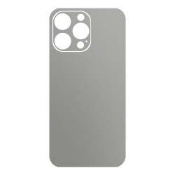 Folie skin SILKASE pentru Apple iPhone 14 Pro Max, gri ice, protectie spate telefon