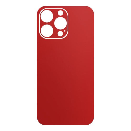 Folie skin SILKASE pentru Apple iPhone 14 Pro Max, rosu, protectie spate telefon (iPhone 14 Pro Max, S0903) by www.silkase.ro