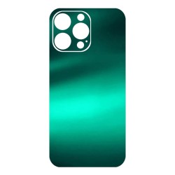 Folie skin SILKASE pentru Apple iPhone 14 Pro Max, verde emerald, protectie spate telefon