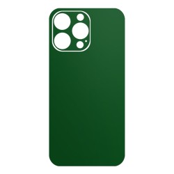 Folie skin SILKASE pentru Apple iPhone 14 Pro Max, verde inchis mat, protectie spate telefon