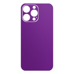 Folie skin SILKASE pentru Apple iPhone 14 Pro Max, violet mat, protectie spate telefon