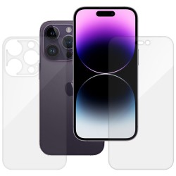 Set 2 folii SILKASE pentru Apple iPhone 14 Pro, protectie telefon,silicon regenerabil Set 2 folii SILKASE pentru Apple iPhone 14 Pro, protectie telefon,silicon regenerabil