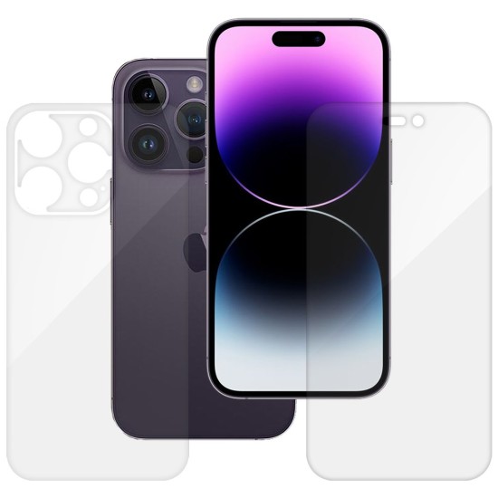Set 2 folii SILKASE pentru Apple iPhone 14 Pro, protectie telefon,silicon regenerabil (SILKASE, iPhone 14 Pro) by www.silkase.ro Set 2 folii SILKASE pentru Apple iPhone 14 Pro, protectie telefon,silicon regenerabil (iPhone 14 Pro, F5109) by www.silkase.ro