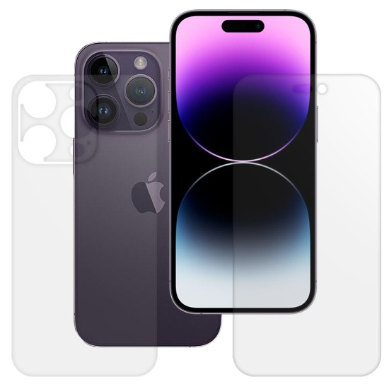 Set 2 folii mate SILKASE pentru Apple iPhone 14 Pro, protectie telefon,silicon (SILKASE, iPhone 14 Pro) by www.silkase.ro Set 2 folii mate SILKASE pentru Apple iPhone 14 Pro, protectie telefon,silicon (iPhone 14 Pro, F5112) by www.silkase.ro