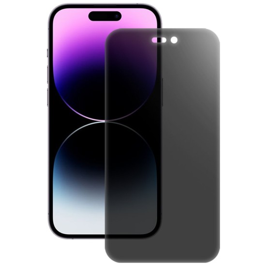 Folie privacy mata SILKASE pentru Apple iPhone 14 Pro, protectie ecran, silicon (iPhone 14 Pro, F5114) by www.silkase.ro