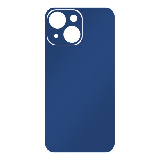 Folie skin SILKASE pentru Apple iPhone 14, albastru inchis mat, protectie spate telefon (SILKASE, iPhone 14) by www.silkase.ro Folie skin SILKASE pentru Apple iPhone 14, albastru inchis mat, protectie spate telefon (iPhone 14, S0816) by www.silkase.ro